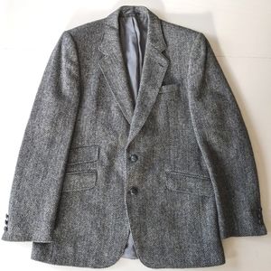 HARRIS TWEED Vintage Wool  Blazer